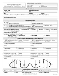 mammogram navigation